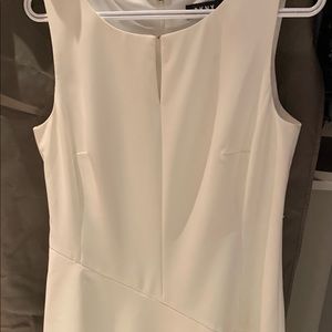 DKNY cream flowy dress